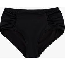 Koton Drape Detaylı Yüksek Bel Bikini Altı
