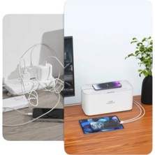 Asya Gümrük Malları Çoklu Priz, Güç Şeridi Organizatör 5 Çıkış 3 USB Uzatma Kablosu Elektrik Soketi, Çoklu Priz