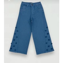 Little Star Kız Çocuk Ponponlu Pfd Pantolon