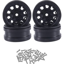 8 Adet Plastik Beadlock 1.9 Tekerlek Poyra Jant 1/10 Rc Paletli Araba Eksenel SCX10 Wraith RR10 Capra RBX10 Trx4,3 (Yurt Dışından)