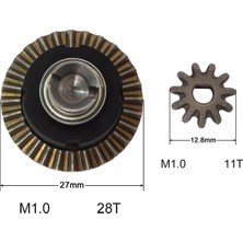 2x Metal Dişli Diferansiyel Sg 1603 SG1603 SG1604 UD1601 UD1602 1/16 Rc Araba Yükseltme Parçaları Aksesuarları (Yurt Dışından)