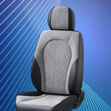 Turkuaz Ortopedik Oto Koltuk Kılıfı Tam Takım (Ful Set)