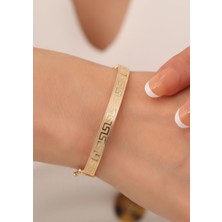 14 Ayar Altın Grek Kelepçe Bilezik