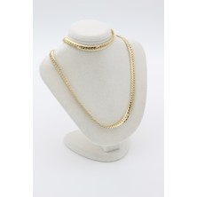 Xuping Jewelry Balık Sırtı Set Kolye Takım