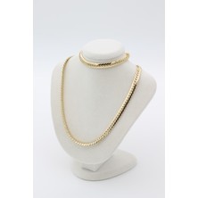 Xuping Jewelry Balık Sırtı Set Kolye Takım