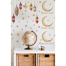 Msticker Üç Aylar Temalı Sticker Seti, Ramazan Sticker 3 Aylar Eğitici ve Eğlenceli Ramazan Sticker