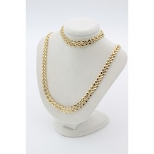 Xuping Jewelry Yaprak Model Kolye Set