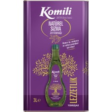 Komili Zeytinyağı 9lt Natural Ege Sızması (Teneke) (3pk*3lt)