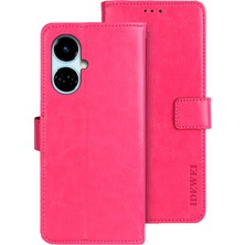 Hello-U Tecno Camon 19 4g / 19 Pro 4g Pu Deri Flip Standı Cüzdan Kapağı (Yurt Dışından)