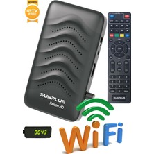 Sun Plus Falcon Çanaklı-Çanaksız Wi-Fi Dahil Full Hd  Uydu Alıcısı (Sınırsız Sinema Paketli)