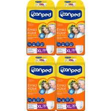 Canped Emici Külot Hasta Bezi Dev Eko Pk 120 Adet Extra Large (4pk*30)