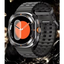 Ozmik Sk7 Ultra Akıllı Saat  47MM Kablosuz Şarj Cihazı Bluetooth Çağrı Android Ios Için Yedek Kordon