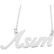 Sembol Gold Beyaz Altın İsimli Kolye