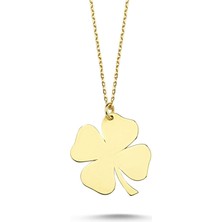 Sembol Gold Altın Papatya Kolye Sade ve Şık Model BK545235