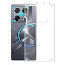 ECR MOBILE Infinix Gt 20 Pro ile Uyumlu Mat Tpu Arka Kaplama 360
