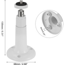 STC-SL80 160/180MM Plastik Beyaz Kamera Ayağı 2li Paket