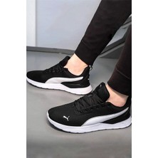 Puma Anzarun Lite Spor Ayakkabı Siyah Beyaz Nefes Alabilir Yapı Koşu ve Yürüyüş İçin İdeal