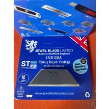 Jewel Blade Rötuş ve Halı Bıçak Yedekleri IND-92A Blister 100'LÜ