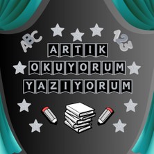 Artık Okuyorum Yazıyorum Pano Süsü