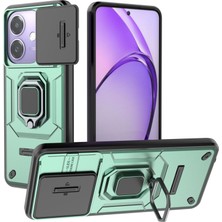 Seniee Oppo A3 Pro Kılıf, [tam Kamera Koruması] [360° Dönebilen Destek Halkası] Askeri Sınıf Sert Koruyucu Telefon Kılıfı Kapağı (Yurt Dışından)