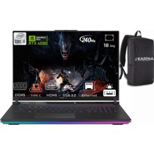 Asus Rog Strix Scar 18 I9 14900HX G834JYR-R6101W-63 96GB 4tb+4tb Rtx 4090 W11PRO 18" Gaming Laptop