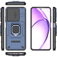 Seniee Oppo A3 Pro Kılıf, [tam Kamera Koruması] [360° Dönebilen Destek Halkası] Askeri Sınıf Sert Koruyucu Telefon Kılıfı Kapağı (Yurt Dışından)