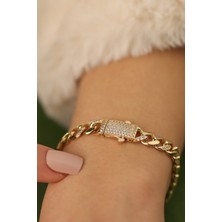 ÇGK KUYUMCULUK Taşlı Gurmet Altın Bileklik CGKBLK0239