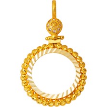 Bilezikci Çeyrek Altınlık Dorikalı Kolye Ucu