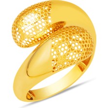 Bilezikci 14 Ayar Altın Melodi Taşsız Yüzük