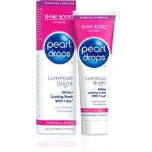 Pearl Drops Luminous Bright -Dişlerin anında daha ışıltılı parlak olmasını sağlayan beyazlatıcı diş macunu 75 ml