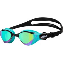 Arena Cobra Tri Swipe Mirror Aynalı Yüzücü Gözlüğü Indoor-Uv Protection Emerald-Peacock 002508110