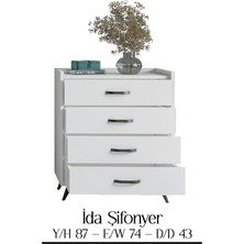 Ida Şifonyer Beyaz