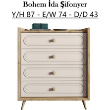 Fuho Ida Bohem Şifonyer