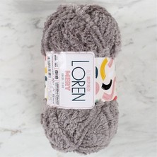 Loren Mery Gri El Örgü Ipi - M411 - 34317