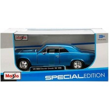 Nessiworld May 31960 1:24 Maisto Chevrolet Chevelle Ss 396 1966 Model Araba -Necotoys