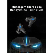 Arell Teknoloji Kulaklık Bluetooth Kablosuz Oyuncu Kulak Içi Mikrofonlu