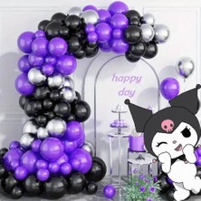 Parti Dükkanım Kuromi Temalı Balon Zinciri