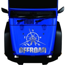 Sticker Usta Off Road Pusla Sticker Araba Oto Motosiklet Karavan Etiket 02137