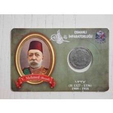 Edi Antik Osmanlı 10 Para Hatıra Kabında Nadir. 1909 Tarihli Nadir