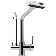 Yedi Yapı Spiralli Arıtmalı 3 Fonksiyonlu Mutfak Evye Bataryası