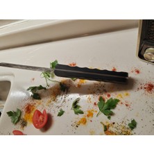 Ardabey Özel Üretim Mikarte Saplı Dövme El Işçiliği Santoku Şef Bıçağı
