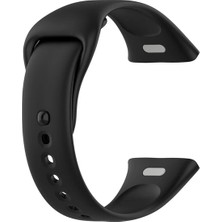 Dmay Xiaomi Redmi Watch 3 Uyumlu Yumuşak Silikon Kayış Kordon