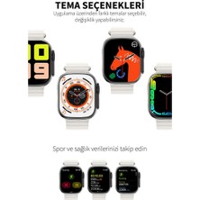 Ozmik T800 Ultra Watch8 Saat Android Ios 1.99 Inç 45MM Yedek Kordon Hediyeli