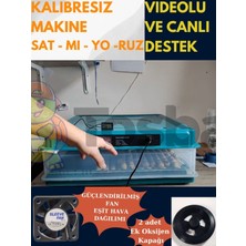 Aksale Kuluçka Makinesi 110-130 Tavuk Yumurtalı Extra Yedek Motorlu Incubator