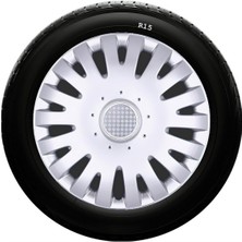 Sjs Sks Opel Jant Kapağı 15 Inc Kırılmaz 1 Takım 4 Adet NO:306