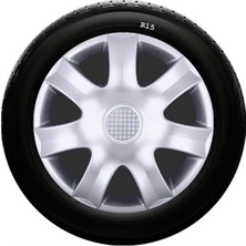 Sjs Sks Lada Jant Kapağı 15 Inc Kırılmaz 1 Takım 4 Adet NO:326