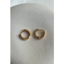 Klasik Gold Küpe