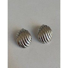 Çelik Silver Küpe