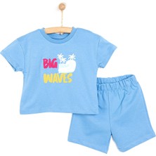 HelloBaby Motto Boy Erkek Tshirt-Şort Erkek Bebek