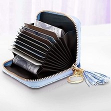 Breeze Kadın Küçük Kredi Kartı Cüzdanı Simli Pembe (Yurt Dışından)